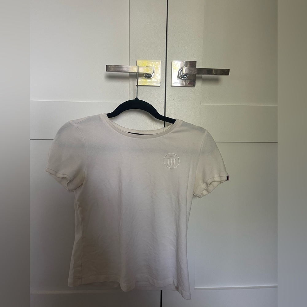 White Crop Top
